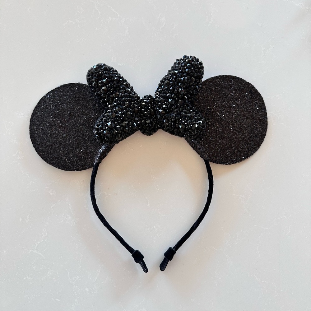 NEW black rhin mouse ears